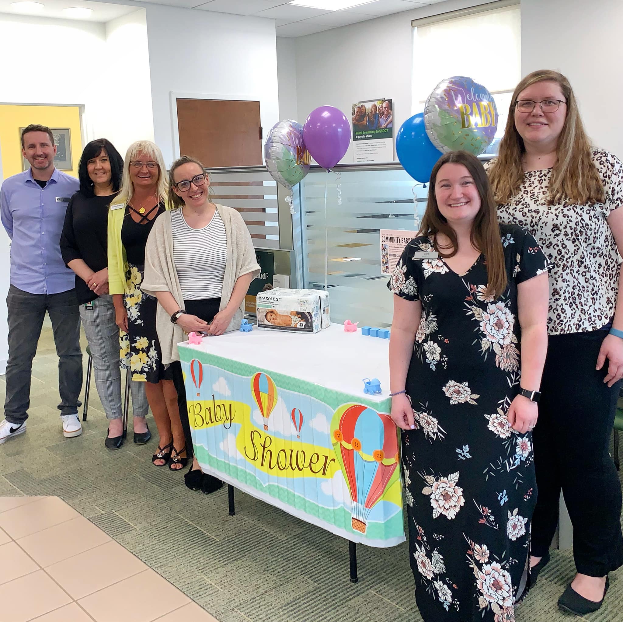 Community Baby Shower Kickoff at MandT Bank