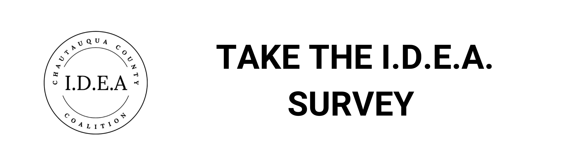 IDEA logo and text: Take the IDEA Survey